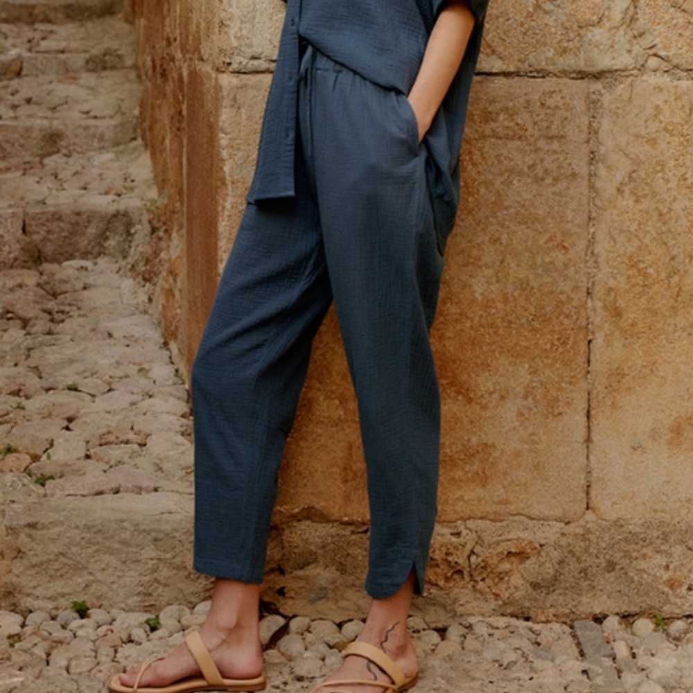 Pact Organic Cotton Blue Pants